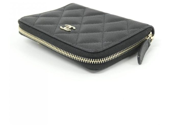 Cartera Bi-Fold Chanel Timeless Classic Line AP4652 Negro - vista 3