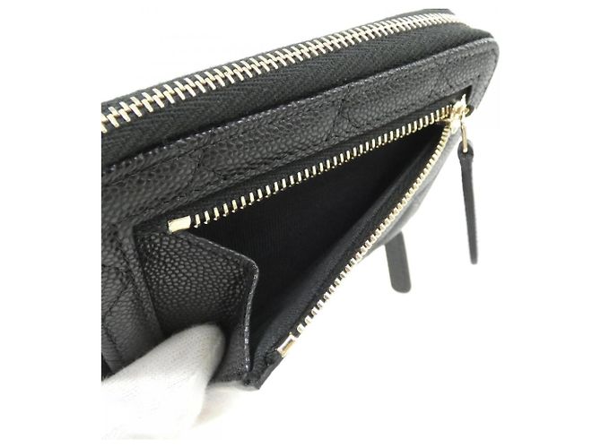 Cartera Bi-Fold Chanel Timeless Classic Line AP4652 Negro - vista 7