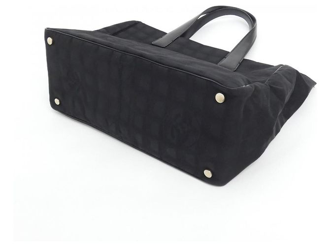 Borsa Chanel Travel Line 15991 Nero - vista 2