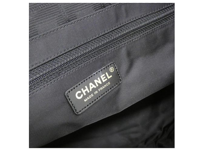 Borsa Chanel Travel Line 15991 Nero - vista 6