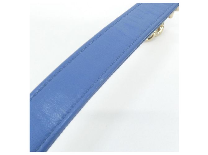 Borsa a Spalla Chanel Boy Line 67085 Blu - vista 6