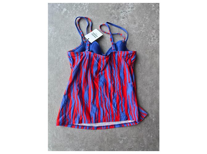 Autre Marque Top de bikini Prima Donna Wild Stripes Roja Azul - vista 5