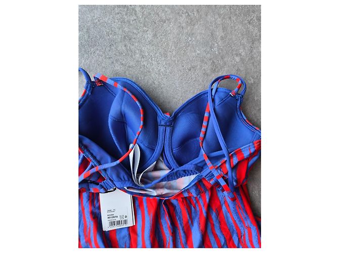 Autre Marque Top de bikini Prima Donna Wild Stripes Roja Azul - vista 6