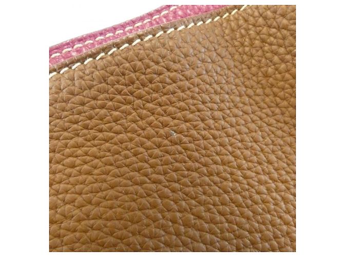 Hermès Borsa Hermes Double Sens in rosa - vista 9