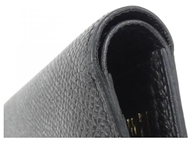 Cartera Compacta Hermès Bearn Negro - vista 3
