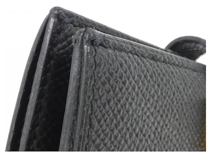 Cartera Compacta Hermès Bearn Negro - vista 4