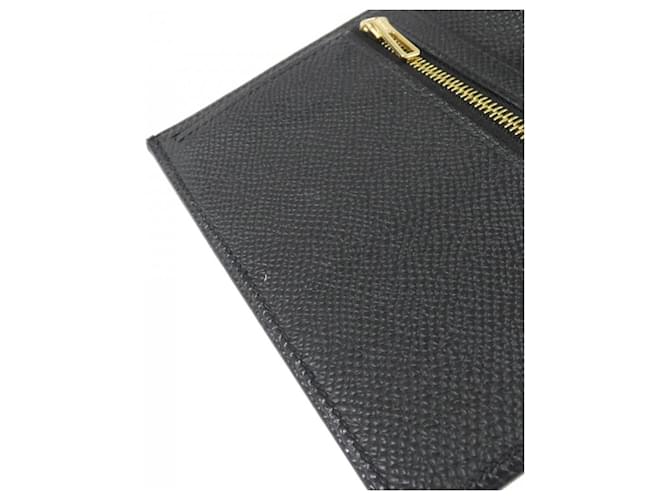 Cartera Compacta Hermès Bearn Negro - vista 7