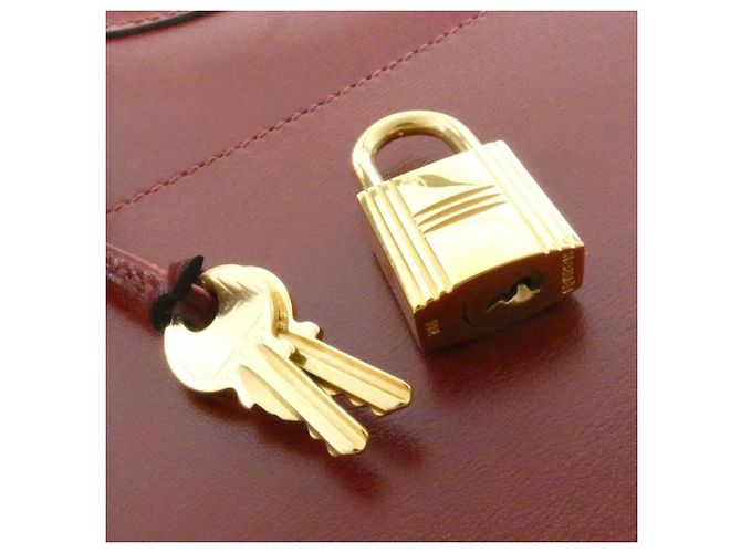 Hermès Borsa Hermes Bolide 31cm Rosso - vista 4
