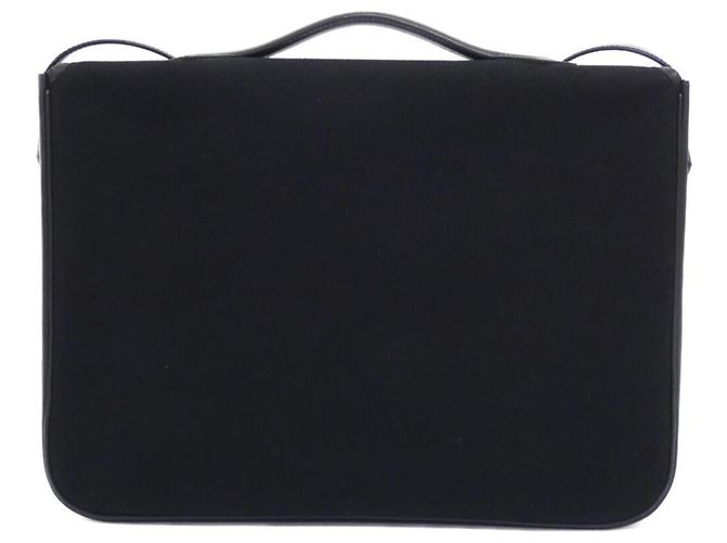 Hermès Borsa Porte Documents Victoria II Hermes Nero - vista 2