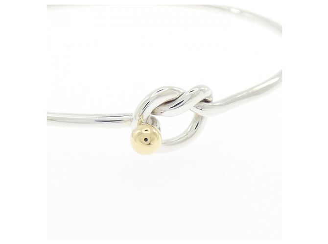 Bracciale rigido Tiffany & Co. Flat Wire Hook Eye Heart - vista 2