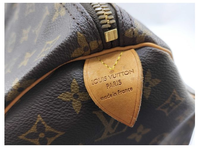 Louis Vuitton Keepall Monogram Canvas 60 Marrone - vista 4