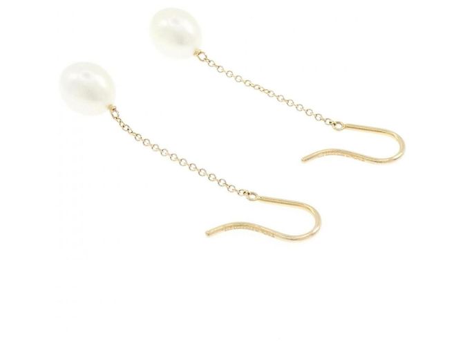 Orecchini a catena Tiffany & Co. Pearl By the Yard - vista 3