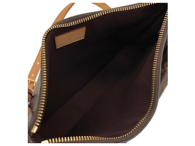 Borsa a tracolla Louis Vuitton Monogram Mabillon Marrone - vista 7