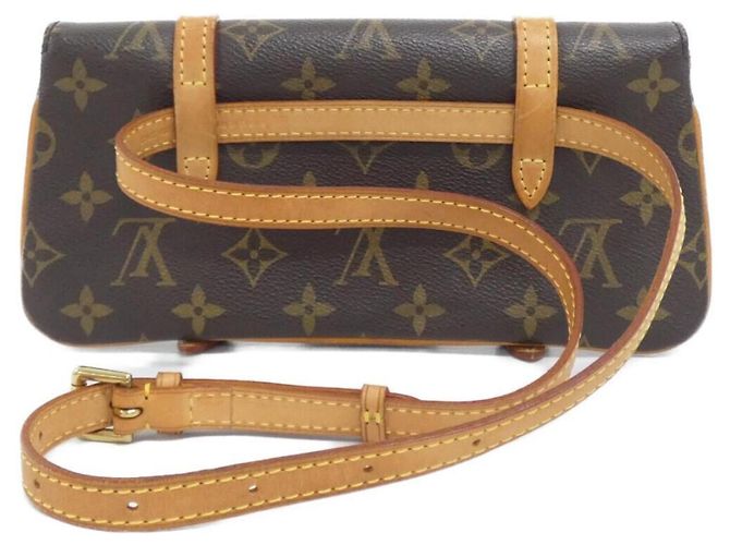 Pochette Marelle Monogram Louis Vuitton Vita Marrone - vista 2