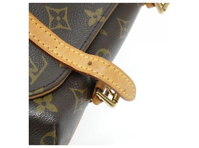 Pochette Marelle Monogram Louis Vuitton Vita Marrone - vista 4