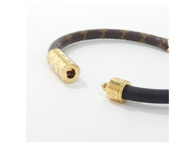 Bracciale Charm Monogram Louis Vuitton Nero - vista 3