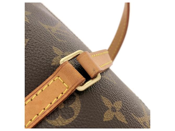 Borsa Louis Vuitton Monogram Papillon Marrone - vista 4