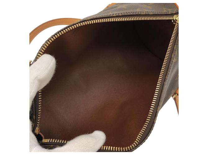 Borsa Louis Vuitton Monogram Papillon Marrone - vista 8