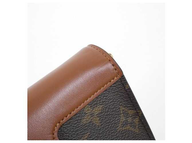 Borsa a tracolla Louis Vuitton Monogram Padlock On Strap Marrone Caramello - vista 5