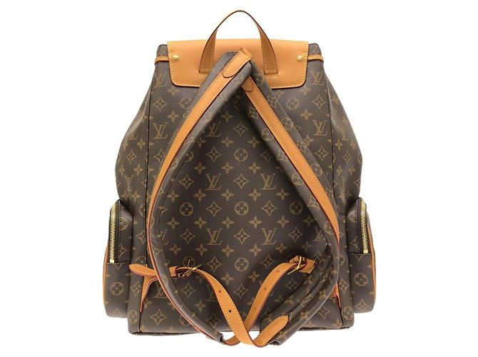Zaino Louis Vuitton Monogram Trio Marrone - vista 2