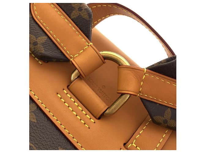 Zaino Louis Vuitton Monogram Trio Marrone - vista 5
