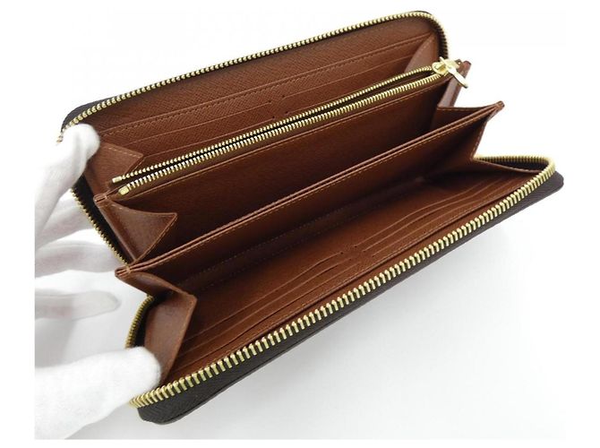 Louis Vuitton Monogram Zippy Wallet Braun - Ansicht 6