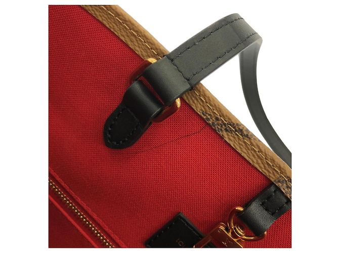 Borsa Louis Vuitton Monogram Giant OnTheGo MM Marrone - vista 8