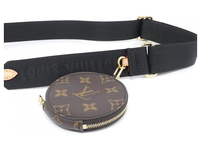 Tracolla Monogram Louis Vuitton Marrone Nero - vista 2