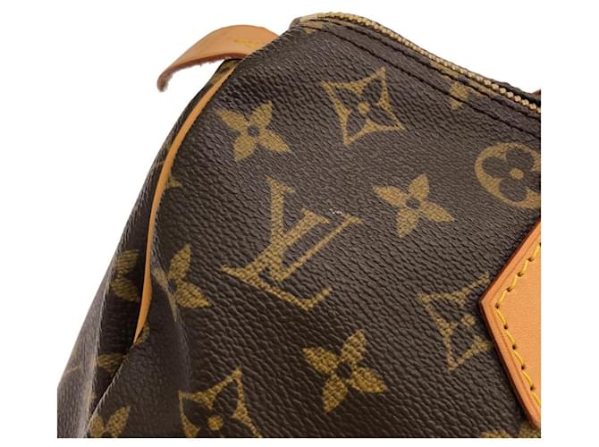Speedy Borsa Boston Louis Vuitton Marrone - vista 6