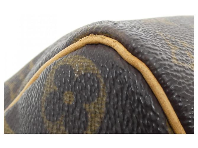 Borsa Boston Louis Vuitton Monogram Speedy 35cm Marrone - vista 2