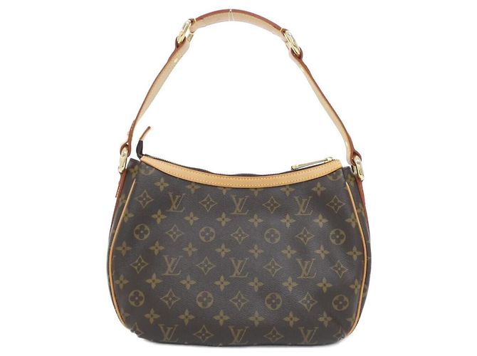 Borsa a Spalla Louis Vuitton Monogram Tulum PM M40076 Marrone - vista 2