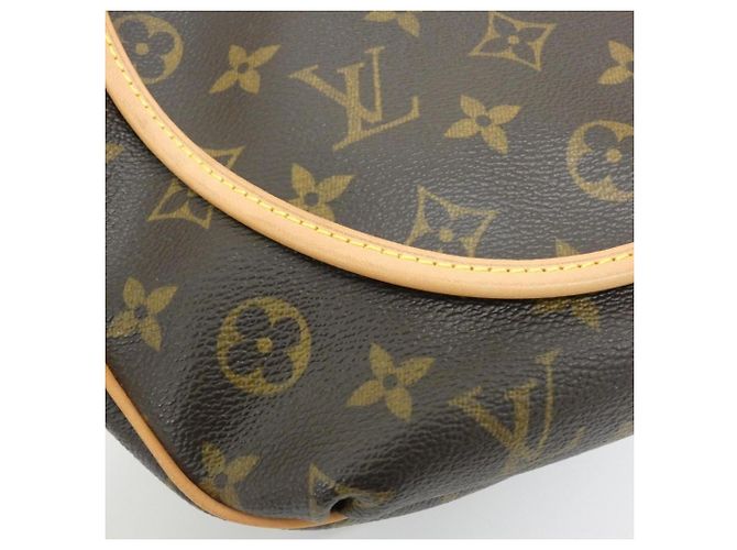 Borsa a Spalla Louis Vuitton Monogram Tulum PM M40076 Marrone - vista 4