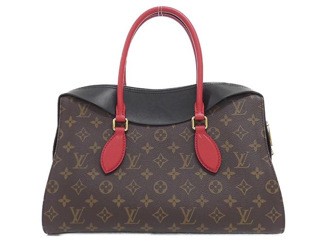 Tote Monogram Tuileries Louis Vuitton Marron Noir - vue 2