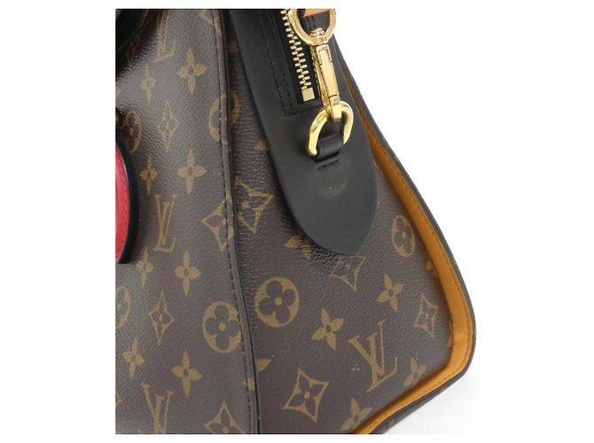 Tote Monogram Tuileries Louis Vuitton Marron Noir - vue 6