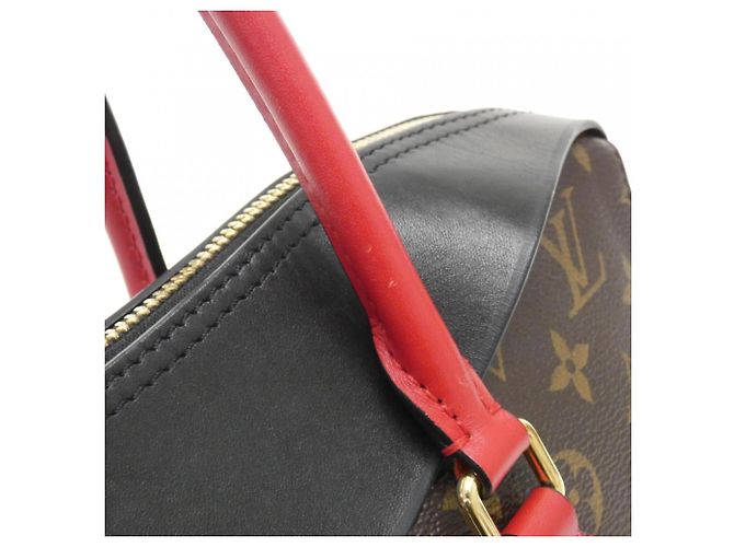 Tote Monogram Tuileries Louis Vuitton Marron Noir - vue 9