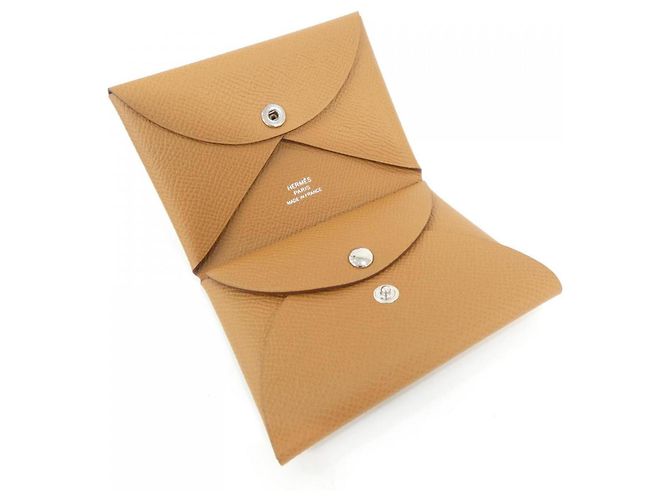 Hermès Monedero Calvi Duo Hermes Dorado - vista 3