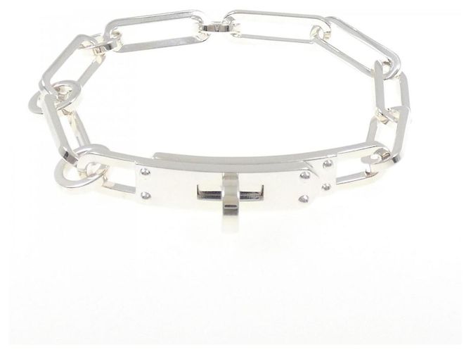Hermès Hermès Kelly Chaine Bracciale con Charm in Argento - vista 3