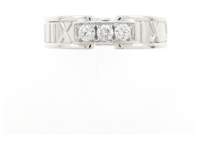 Tiffany & Co Tiffany Atlas Ring aus 18K Weißgold - Ansicht 2