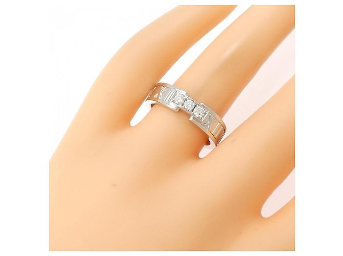 Tiffany & Co Tiffany Atlas Ring aus 18K Weißgold - Ansicht 5