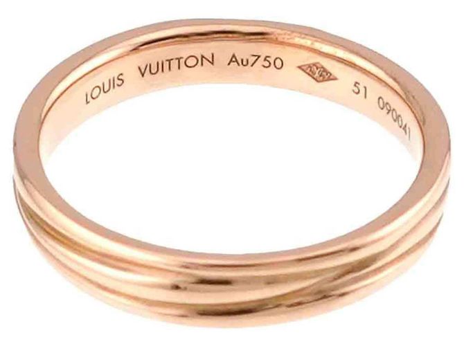 Anello Alliance Louis Vuitton Epi in Oro Rosa 18K - Ansicht 3
