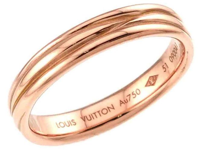 Anello Alliance Louis Vuitton Epi in Oro Rosa 18K - Ansicht 4