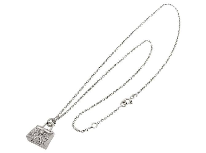 Collana Amulette Kelly in Diamanti Hermès - vista 2