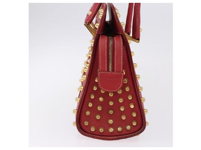 Fendi Studded Handle canvas Rot - Ansicht 5