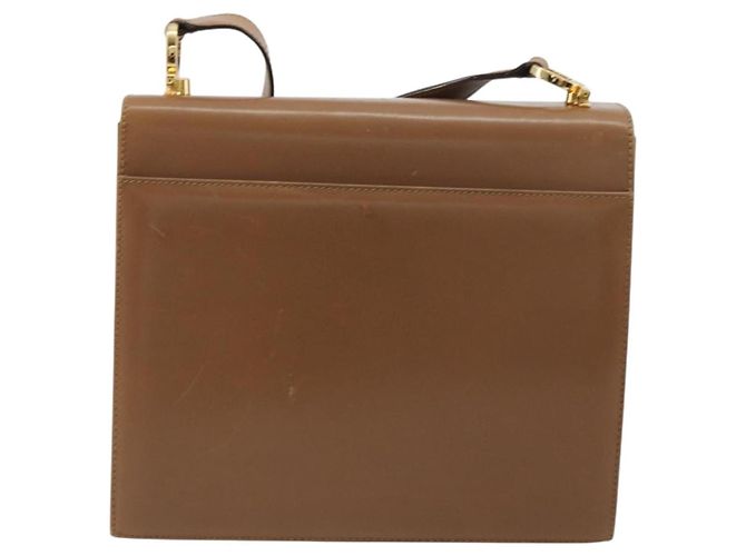 Salvatore Ferragamo Gancini in pelle Marrone - vista 2