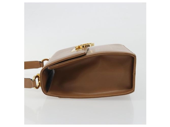 Salvatore Ferragamo Gancini in pelle Marrone - vista 4