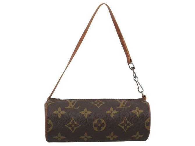Louis Vuitton Papillon Pochette Monogram Canvas Mini Marrone - vista 2