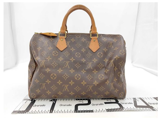 Louis Vuitton Speedy Monogram 35 Marrone - vista 2