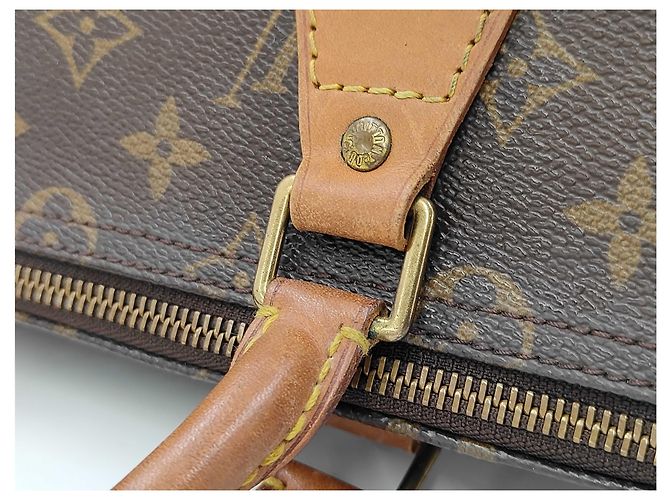 Louis Vuitton Speedy Monogram 35 Marrone - vista 3