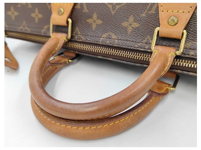 Louis Vuitton Speedy Monogram 35 Marrone - vista 4