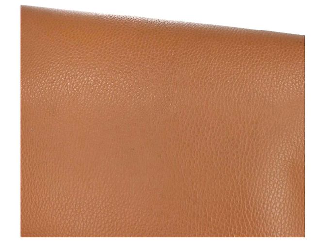 Hermès Hermes HAC Birkin Black Fjord con Hardware Palladium 32 Marrone - vista 3
